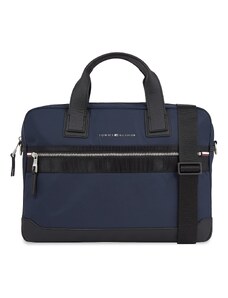 Чанта за лаптоп Tommy Hilfiger Th Elevated Nylon Computer Bag AM0AM11574 Space Blue DW6