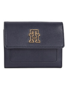 Дамски портфейл Tommy Hilfiger Th Timeless Med Flap W Bill AW0AW15258 Space Blue DW6
