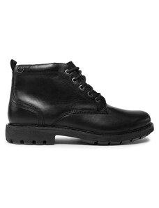 Зимни обувки Clarks Batcombe Mix 261734267 Black Leather