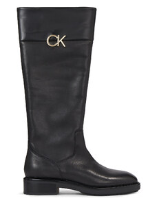 Ботуши Calvin Klein Rubber Sole Knee Boot W/Hw HW0HW01689 Ck Black BEH