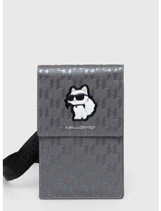 Калъф за телефон Karl Lagerfeld в сиво