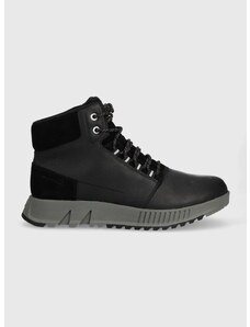 Кожени обувки Sorel MAC HILL LITE MID WP в черно 2048841010