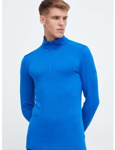 Функционална блуза с дълги ръкави Icebreaker 200 Oasis в синьо
