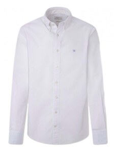 HACKETT Риза Essentials Garment Dyed Oxford HM309621 800 white