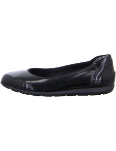 Дамски обувки/балеринки Ara High Soft естествен лак черни - 37.5