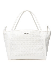 Сак Calvin Klein Calvin Resort Carry All Bag Mesh K60K609404 White YAF