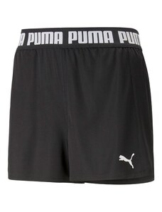 PUMA Спортен панталон 'Train all day' черно / бяло