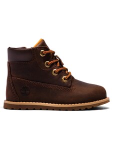 Зимни обувки Timberland Pokey Pine 6In Boot With TB0A2NC39311 Dk Brown Full Grain