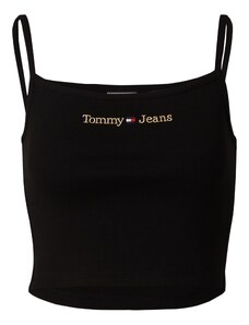 Tommy Jeans Топ бежово / нейви синьо / черно / мръсно бяло