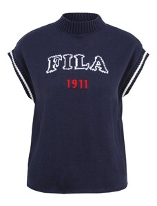 FILA Пуловер 'TARIJA' нейви синьо / ярко червено / бяло