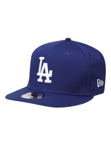 NEW ERA Шапка с козирка 'LA Dodgers Team' тъмносиньо / бяло
