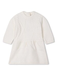 Детска рокля Michael Kors в бяло къса със стандартна кройка