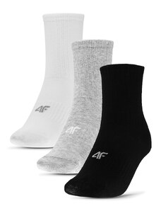 Комплект 3 чифта дълги чорапи детски 4F 4FJWAW23USOCM233 90S