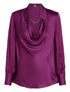 Karl Lagerfeld Блуза пурпурно
