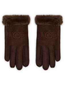 Дамски ръкавици Ugg W Sheepskin Embroider Glove 20931 Burnt Cedar