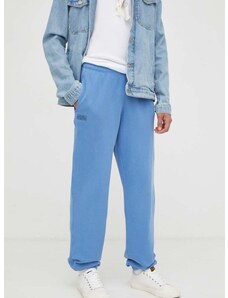 Спортен панталон American Vintage в синьо с изчистен дизайн