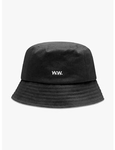 Памучна капела Wood Wood Ossian Bucket Hat 12240817-7083 BLACK в черно от памук