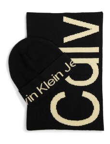 Calvin Klein Jeans Шапка бежово / черно