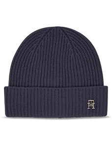 Шапка Tommy Hilfiger Cashmere Chic Beanie AW0AW15321 Space Blue DW6