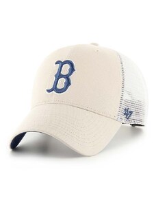 47 brand Шапка с козирка 47brand MLB Boston Red Sox в бежово с апликация