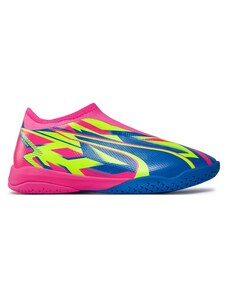 Обувки Puma Ultra Match Ll Energy It+Mid Jr 107557 01 Luminous Pink/Ultra Blue/Yellow Alert