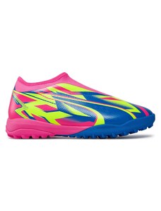 Обувки Puma Ultra Match LL Energy TT + Mid Jr Lumino 107556 01 Luminous Pink/Ultra Blue/Yellow Alert
