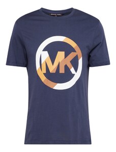 Michael Kors Тениска 'VICTORY' тъмносиньо / коняк / охра / бяло