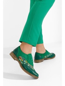 Zapatos Дамски обувки brogue Emily V2 зелен