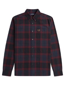 Shirt Fred Perry M6573-Q323 597 oxblood