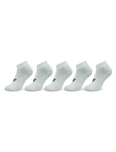 Комплект 5 чифта къси чорапи детски 4F 4FJWAW23USOCF231 10S