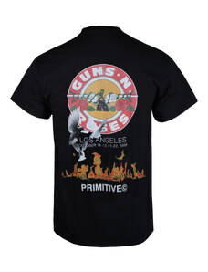 Мъжка тениска PRIMITIVE x GUNS N' ROSES - Next Door - черен - pipfa2301-blk