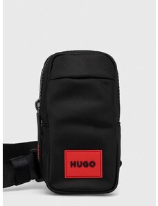 Чанта през рамо HUGO в черно 50503711