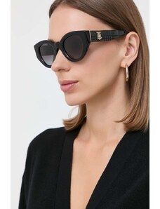 Слънчеви очила Burberry MEADOW в черно 0BE4390