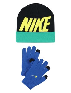 Nike Sportswear Комплект кралско синьо / лимоненожълто / нефритено зелено / черно