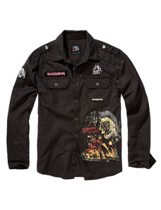 Мъжка риза Iron Maiden - Luis - BRANDIT - 61059-black