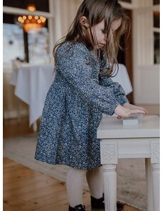 Детска памучна рокля That's mine 024628 Brianna Dress в синьо къса разкроена