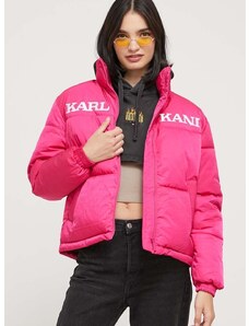 Яке Karl Kani в розово зимен модел