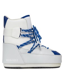 Апрески Moon Boot Sneaker Mid 14028200003 White/Lt.Grey/Blue