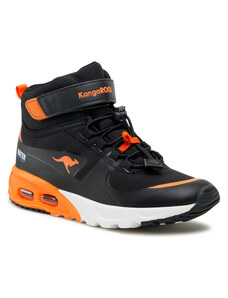 Зимни обувки KangaRoos Kx-Hydro 18598 000 5075 S Jet Black/Neon Orange