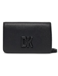 Дамска чанта DKNY Seventh Avenue Md Fl R33EKY30 Blk/Black BBL