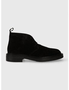 Велурени обувки Gant Fairwyn в черно 27643407.G00