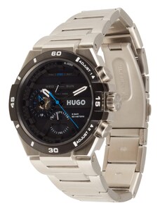 HUGO Аналогов часовник 'Wild' синьо / черно / сребърно / бяло