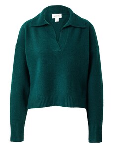 Monki Пуловер тъмнозелено
