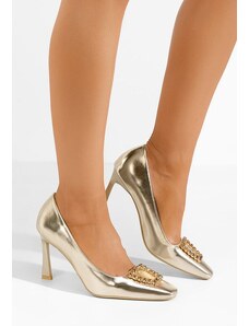 Zapatos Обувки стилето Zerna златен