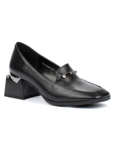 Дамски обувки Елиза от еко кожа в черен цвят