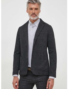 Сако с вълна Polo Ralph Lauren в сиво