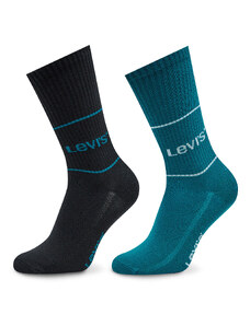 Комплект 2 чифта дълги чорапи дамски Levi's 701210567 Ocean Depths