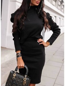Creative Комплект от пола и блуза в черно - код 11507