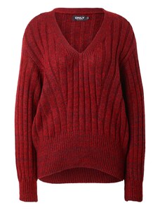 ONLY Пуловер 'AGNES' винено червено