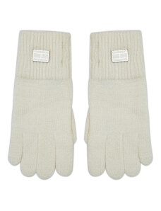 Дамски ръкавици Tommy Jeans Tjw Cosy Knit Gloves AW0AW15481 Ivory YBI